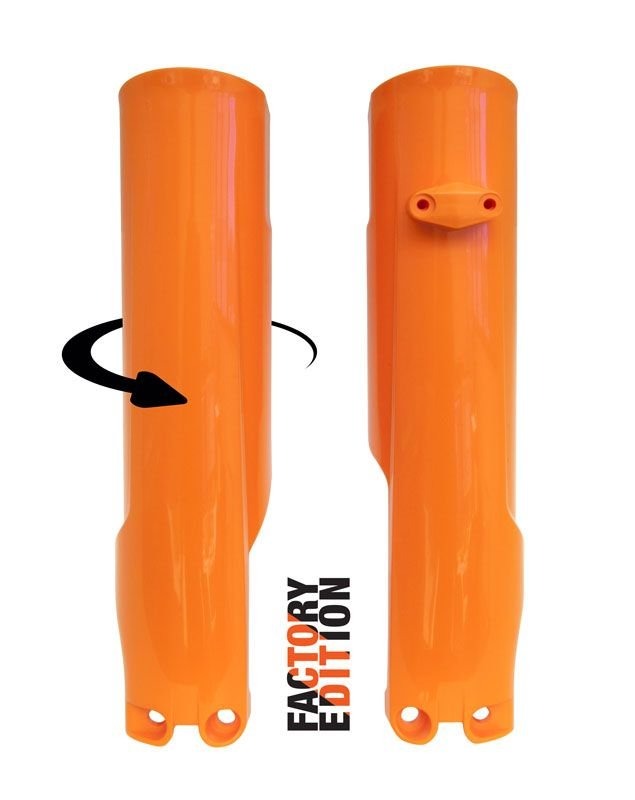 RTech R-PSKTMAR0093 Защита вилки 360 KTM SX125-300 23-24 оранжевая