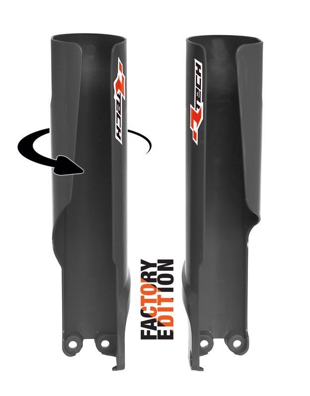 RTech R-PSKTMNR0093 Защита вилки 360 GasGas MCF450 Factory Edition 23-24 чёрная