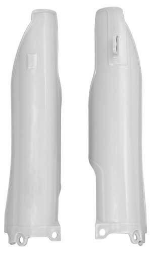 Защита вилки KXF250 17-21, KXF450 16-18 белая