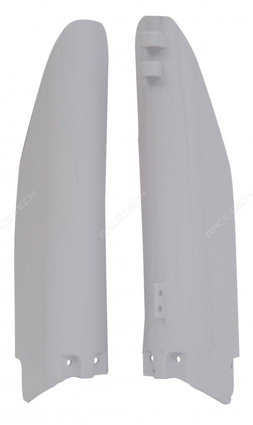 Защита вилки RM125-250 99-03 белая