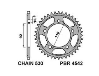 Звезда задняя PBR 4542 41 C45 (JTR 1493.41)