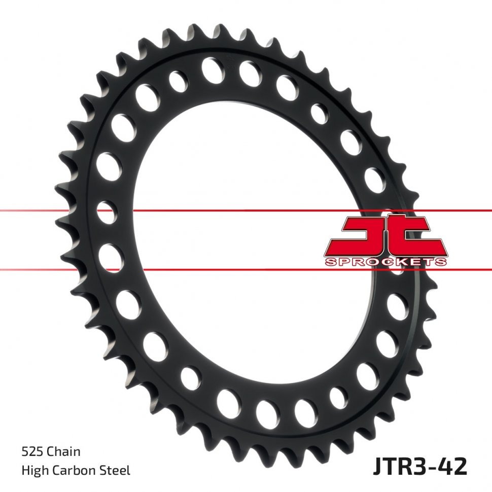 Звезда задняя JTR3.42ZBK черная