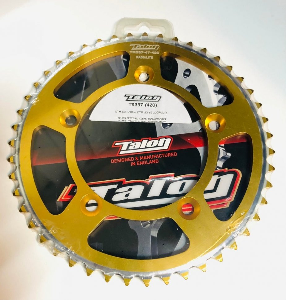 Звезда задняя Talon TR337RL-50-420 для KTM, HQV (JTR894-50T)