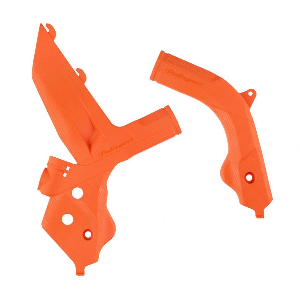 Защита рамы Polisport KTM SX 19- 22, EXC 20-22 оранжевая