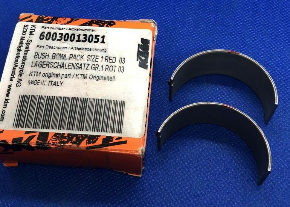 KTM OEM 60030013051 Вкладыши шатуна 990 SD -13