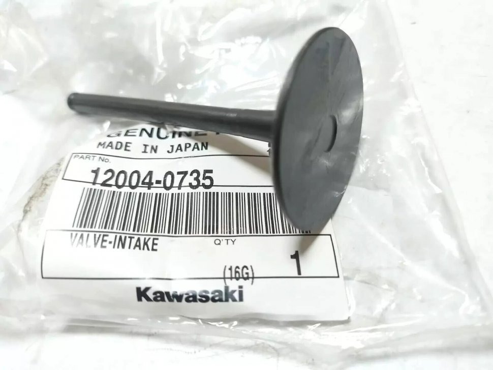 Kawasaki OEM 12004-0735 Клапан впускной Kawasaki KX450F '16