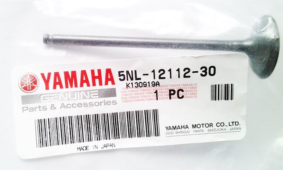 Клапан впускной YZ250F OEM Yamaha 5NL-12112-30-00