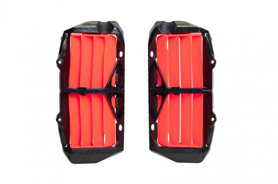 RTech R-GRKTMAN0019 Решетка радиатора увеличенная SX/SXF/TC/FC 19-21 # EXC/EXCF/TE/FE 20-21 оранжевый неон