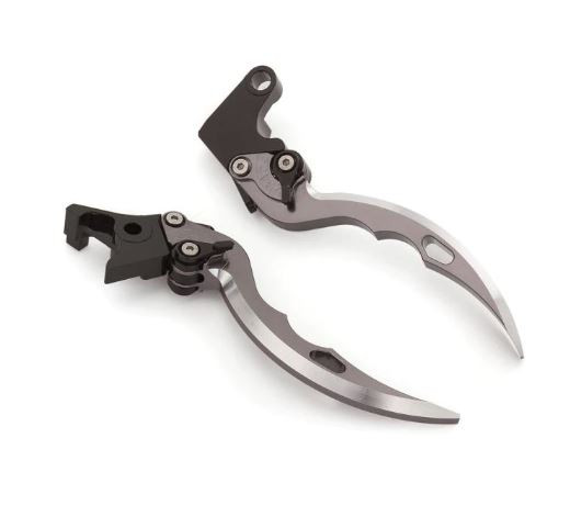 Короткие рычаги тормоза/сцепления CNC в форме ножей для мотоциклов KTM Титановый