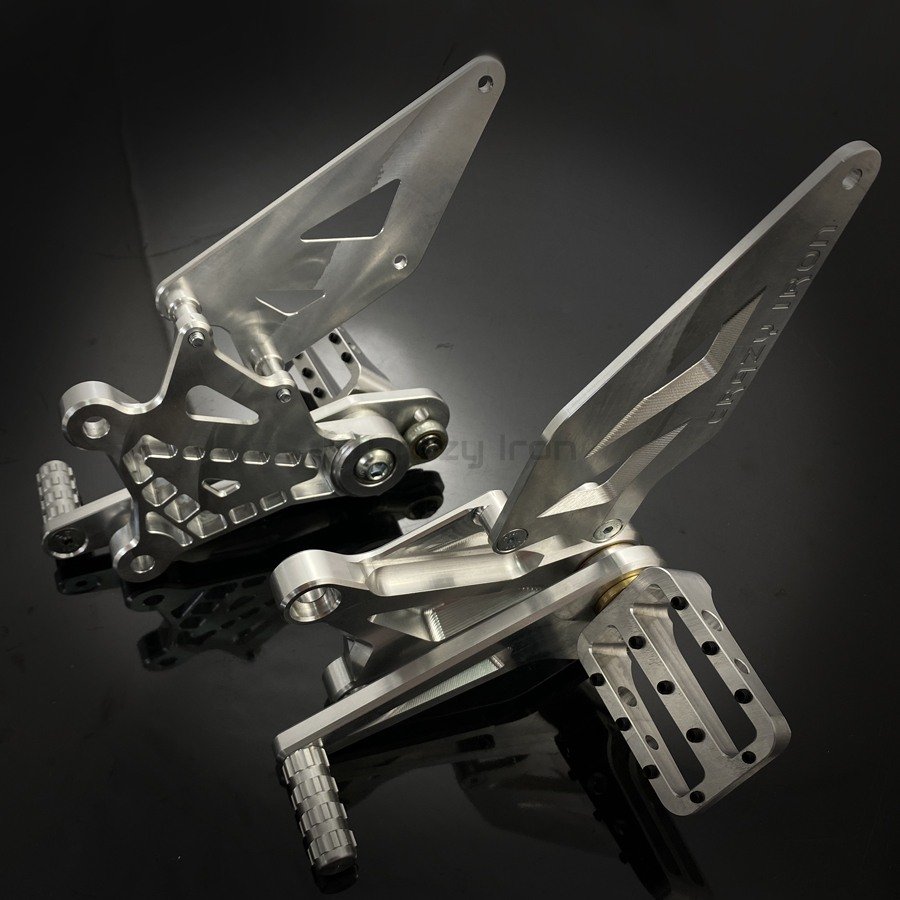 Crazy Iron Комплект подножек для станта FOMA Kawasaki ZX-6R, ZX-6RR 03-04