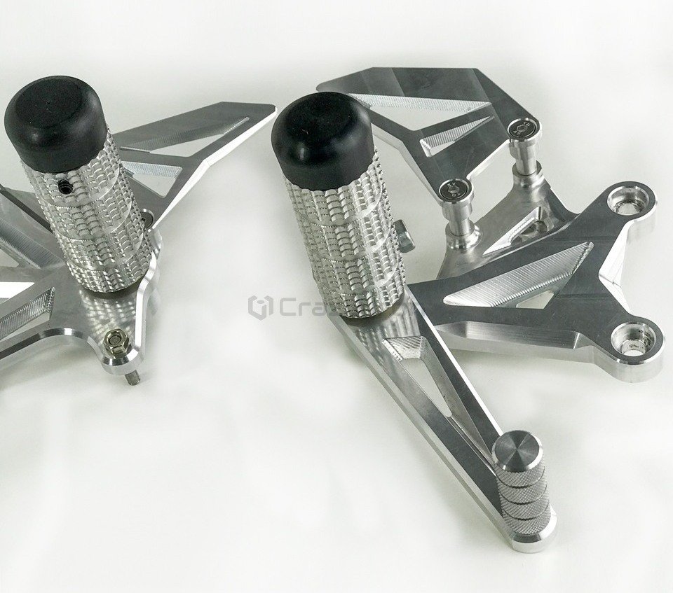 Crazy Iron 406020 Комплект подножек STUNT Kawasaki ZX-6R, ZX-6RR 03-04