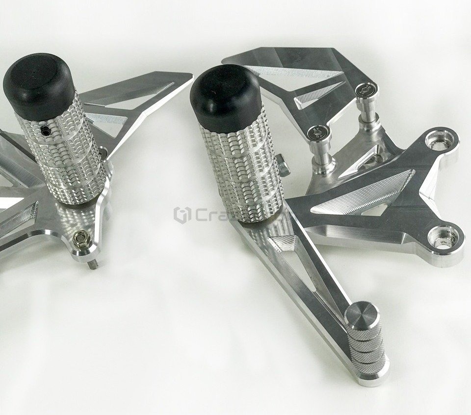 Crazy Iron 406020 Комплект подножек STUNT Kawasaki ZX-6R, ZX-6RR 03-04