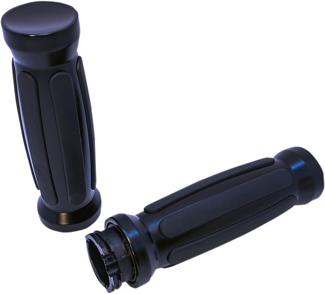 Black Straight Rubber Grips for Cable