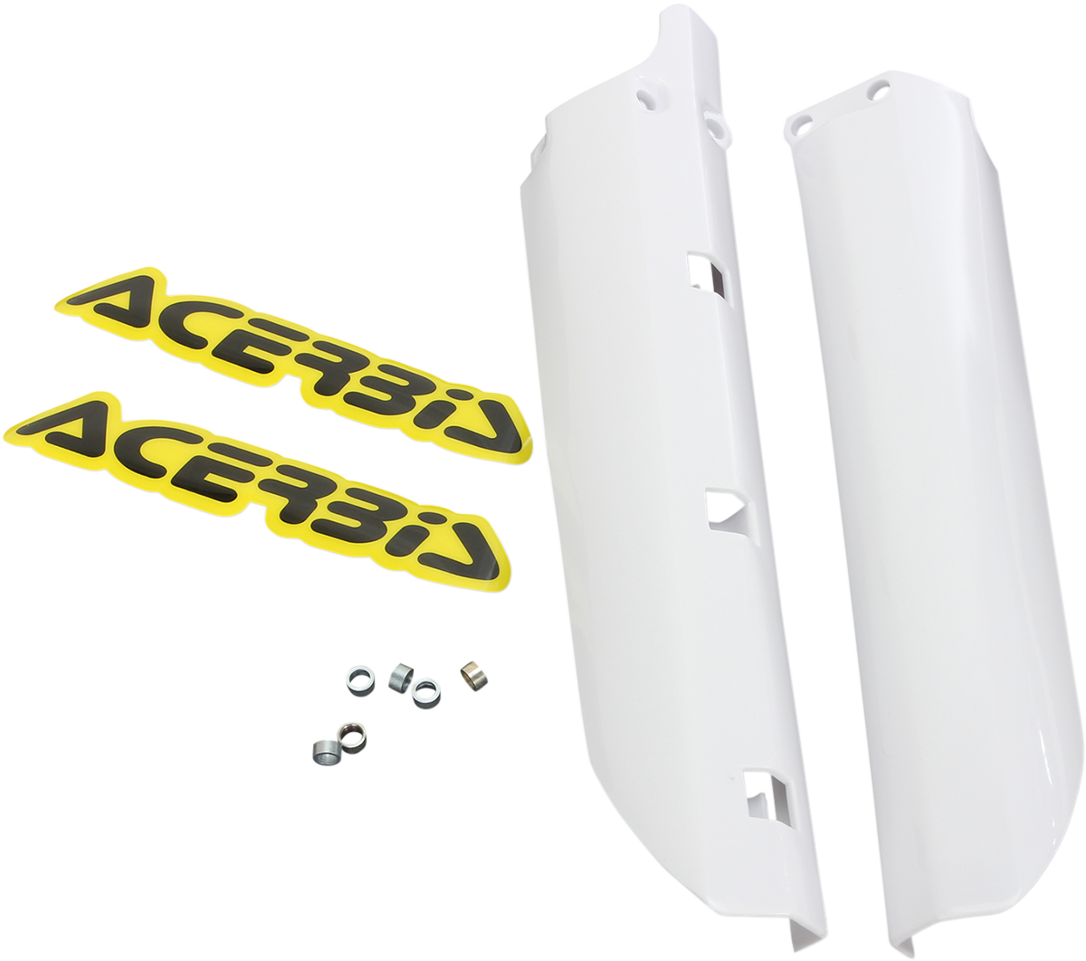 Lower Fork Covers - White