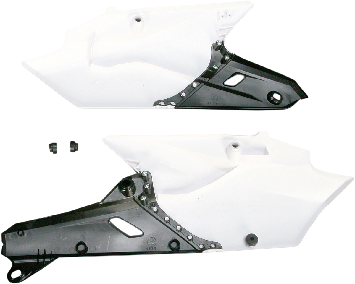 Side Panels - White/Black - YZF