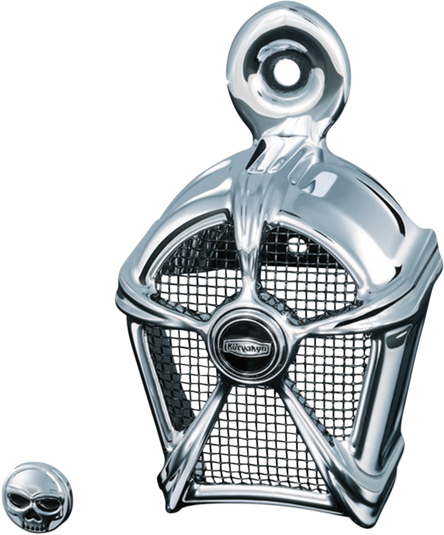 Horn Cover - Mach 2 - Chrome/Black