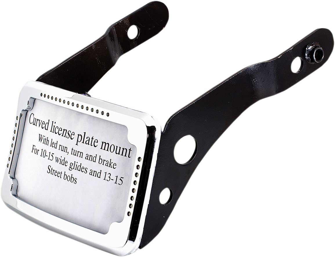 LP Plate Frame & Mount with Signals - FXDWG - Chrome