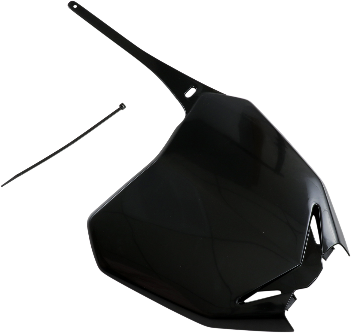 Front Number Plate - Black - Suzuki