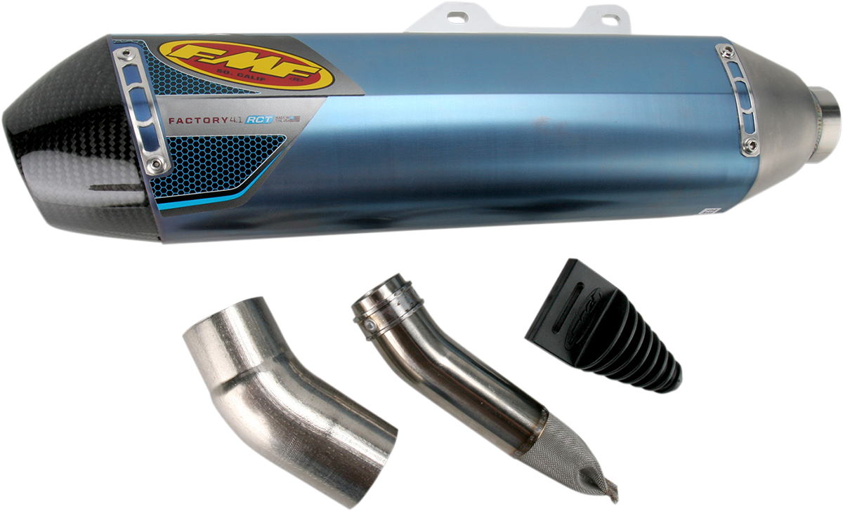 MUFFLER TI/CF 4.1 RCT YZ