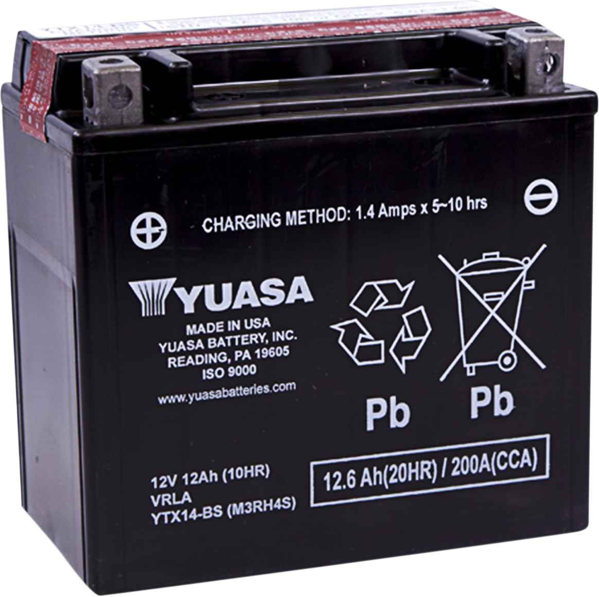 AGM Battery - YTX14-BS .69 L