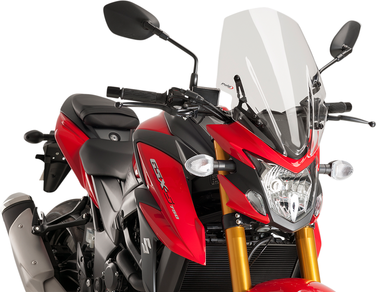 Race Windscreen - Clear - Tour - Suzuki