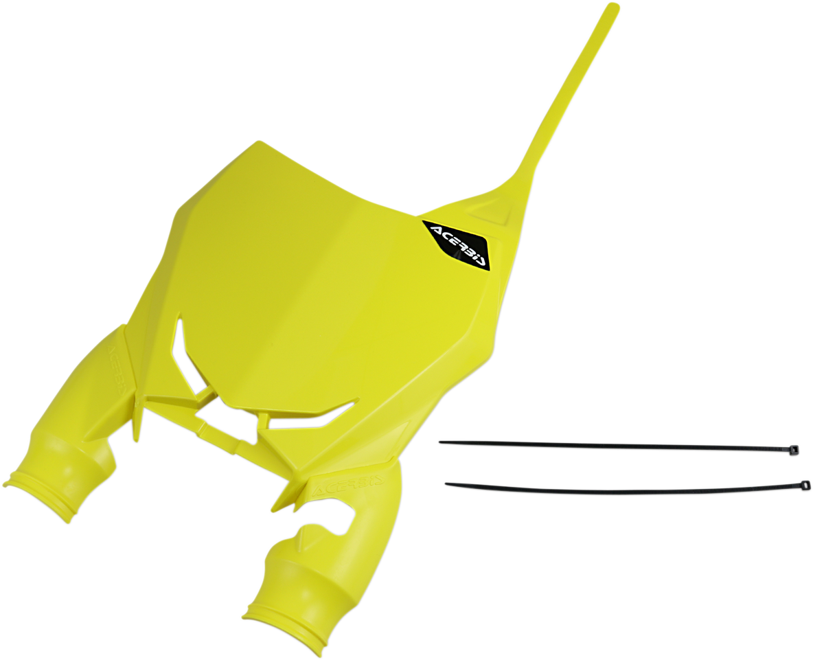 Raptor Number Plate - Yellow - RMZ