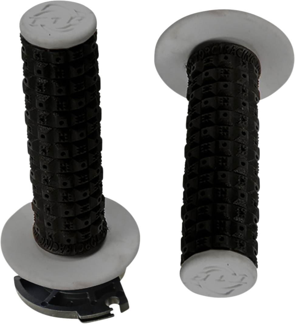 Defy Lock-On Grips - Black/Gray