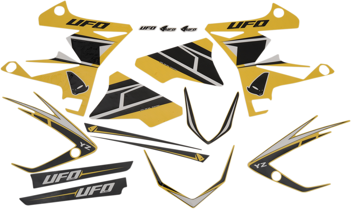 GRAPHIC KIT YZ YELLOW