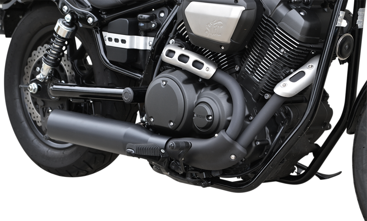 Black Muffler - Slash Cut - Bolt