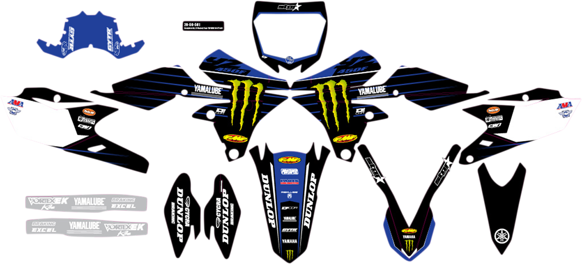 Graphic Kit - '21 Factory - Yamaha