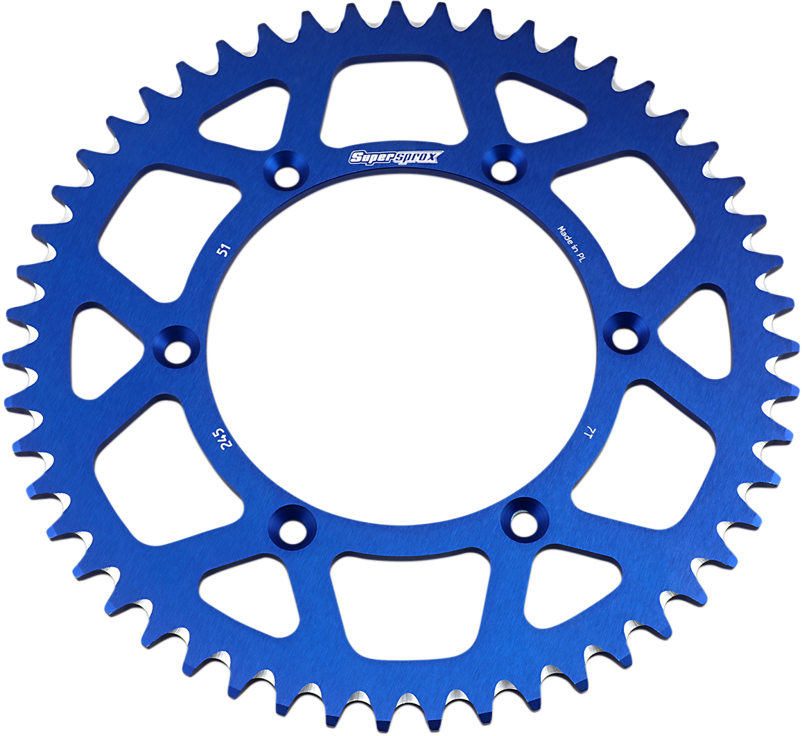 Rear Sprocket - Blue - Yamaha - 51-Tooth