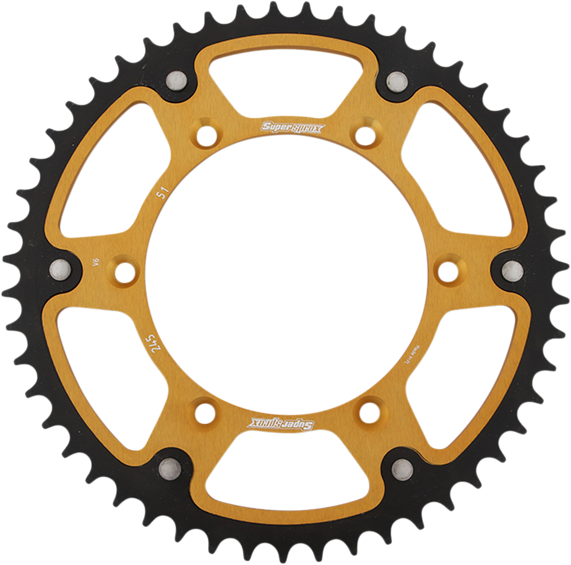 Stealth Rear Sprocket - 51-Tooth - Gold - Yamaha