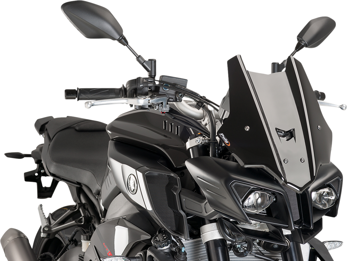 New Generation Windscreen - Black - MT10