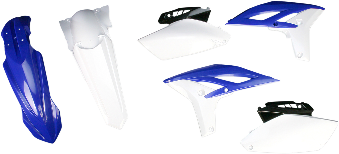 Standard Replacement Body Kit - OE Blue/White - YZ250F