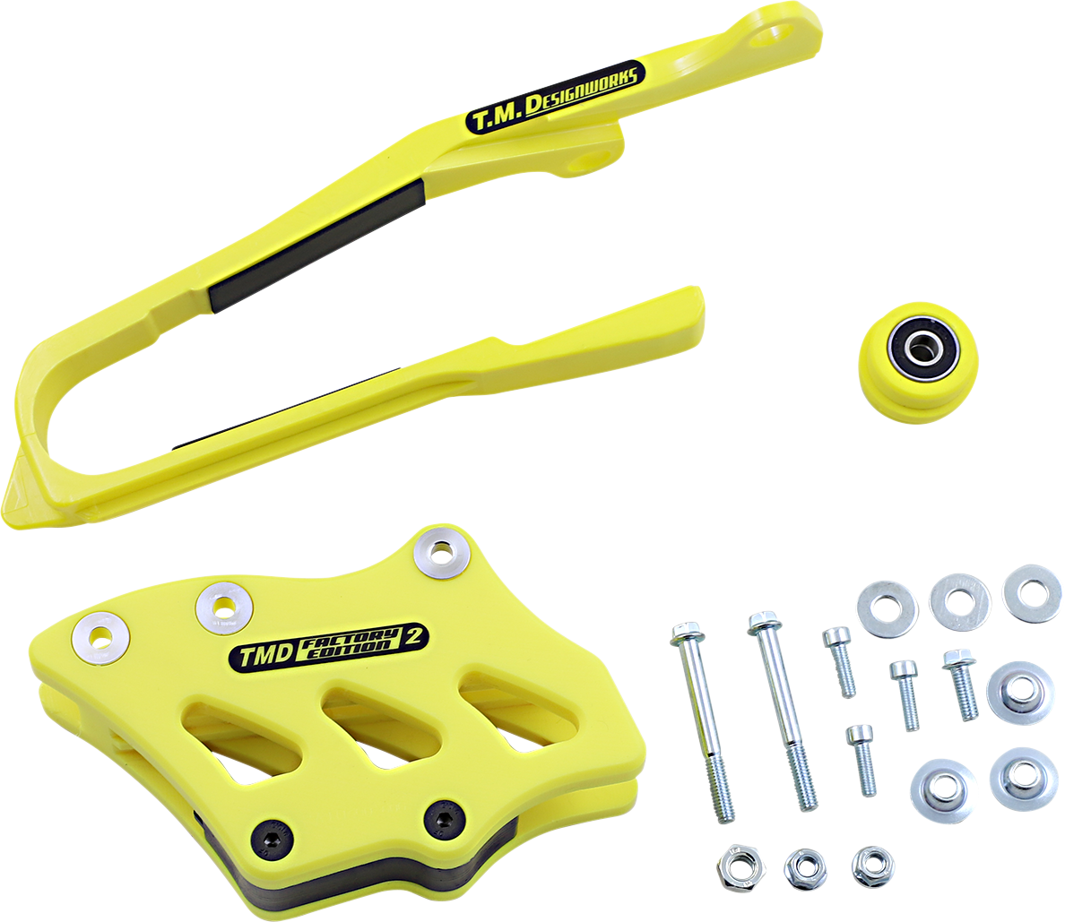 Chain Guide/Slider - Suzuki - Yellow