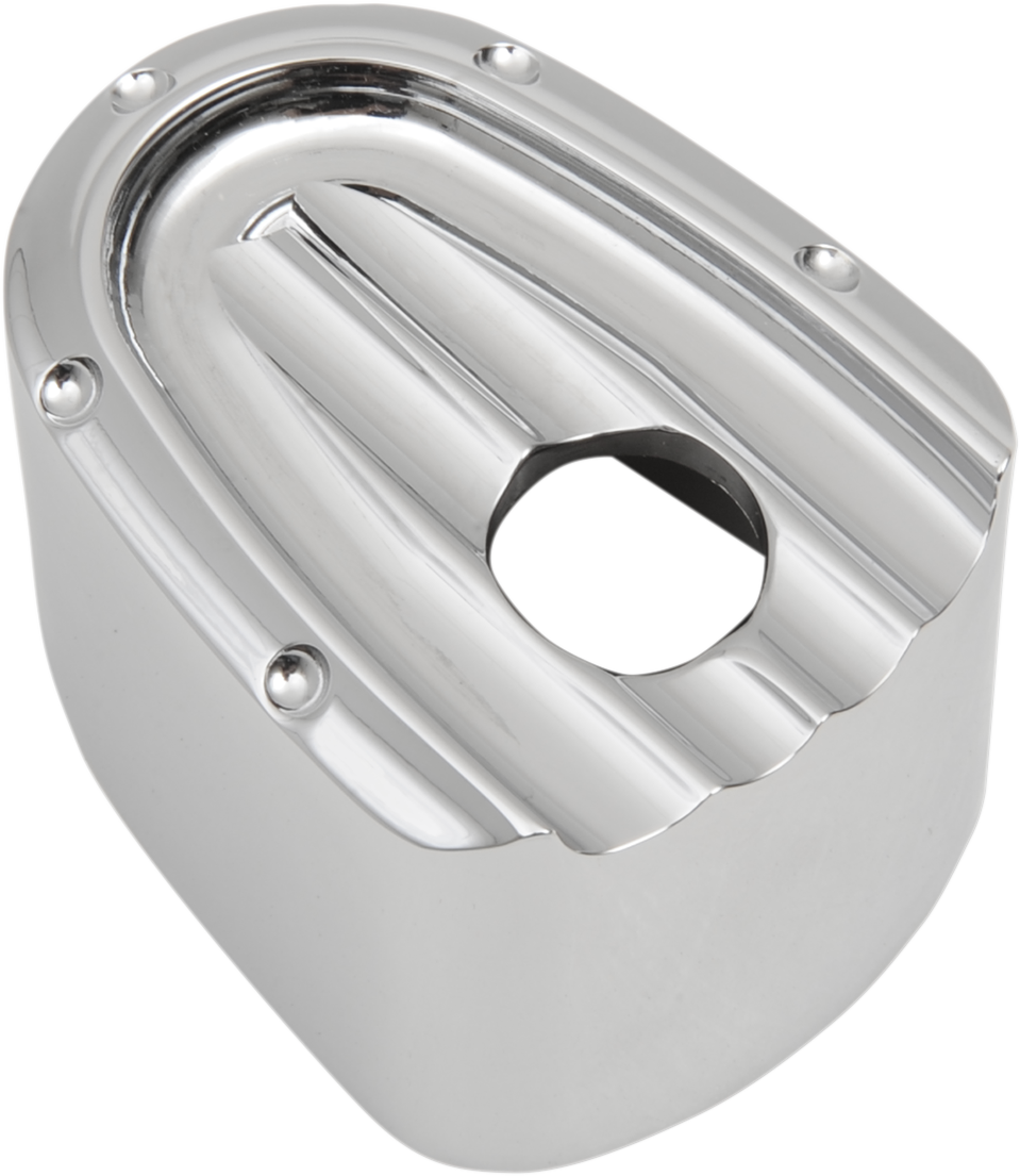 Ignition Switch - Cover - Chrome - Dimpled