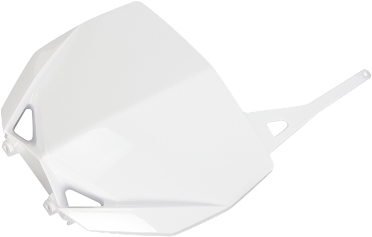 Front Number Plate - White - YZ 85
