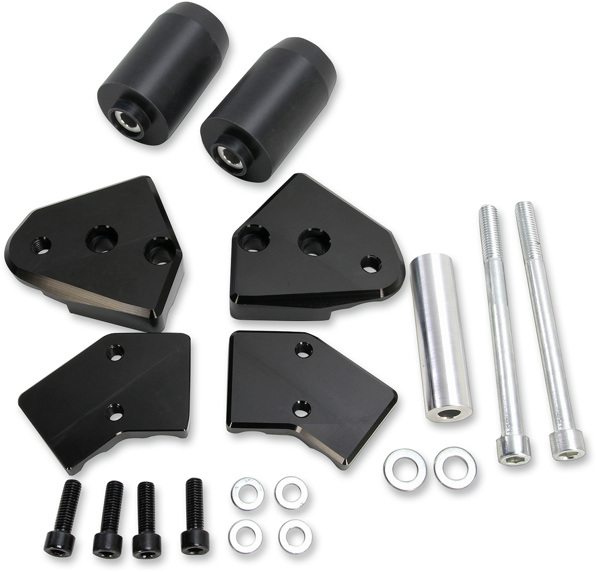Frame Sliders - Black - Honda