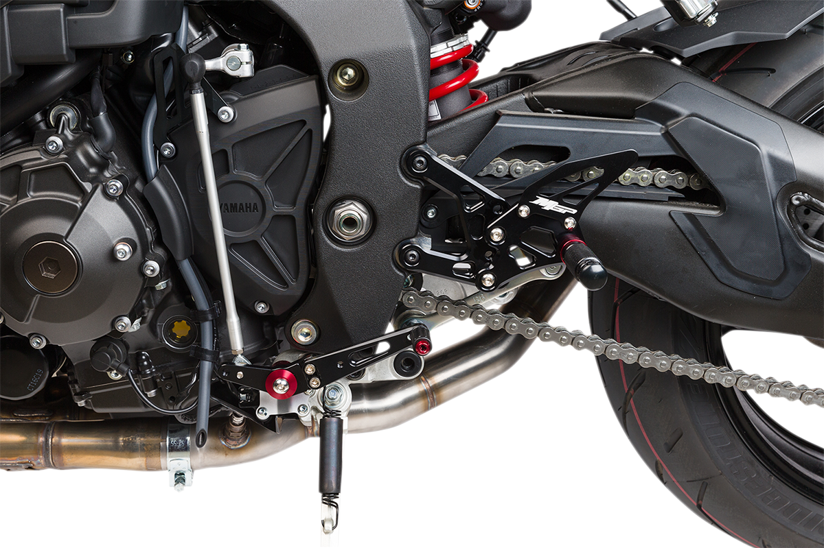 MGP Rearset - Black - Yamaha