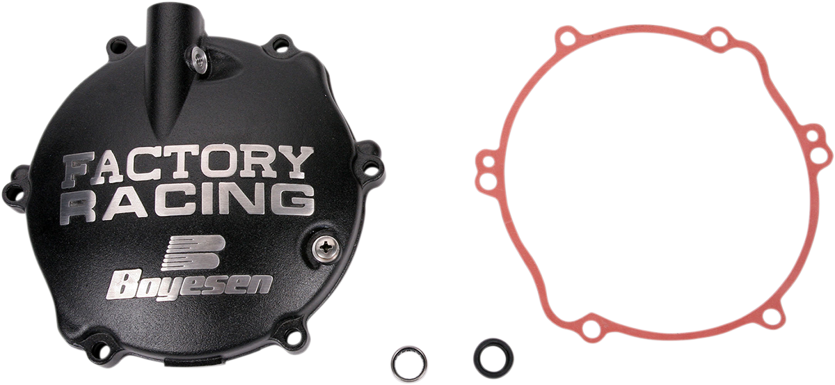 Clutch Cover - Black - YZ125