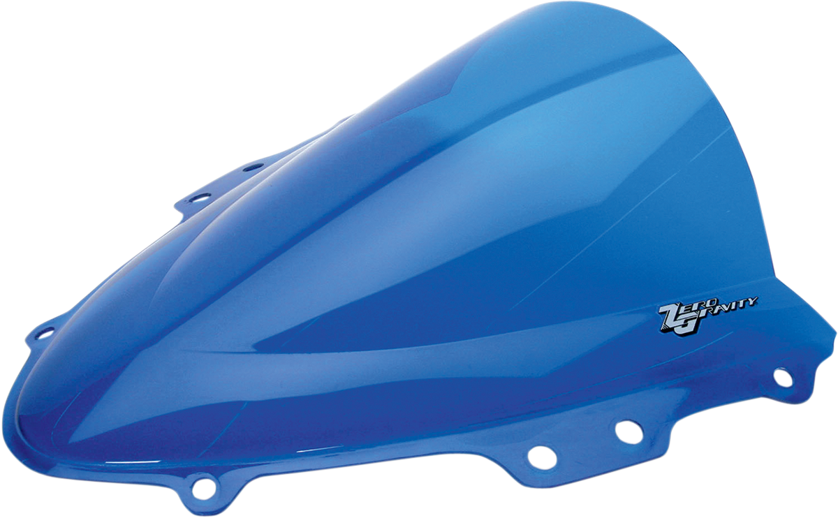Double Bubble Windscreen - Blue - GSXR 6/750