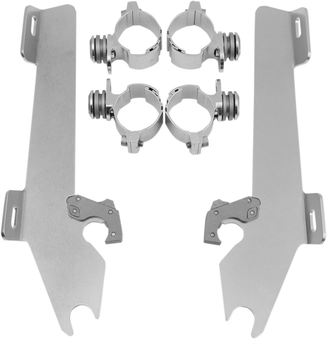 Batwing Trigger Lock Mounting Kit - VTX13 - Polished