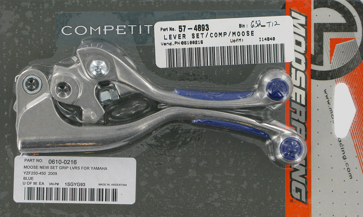 Blue Competition Lever Set for YZ