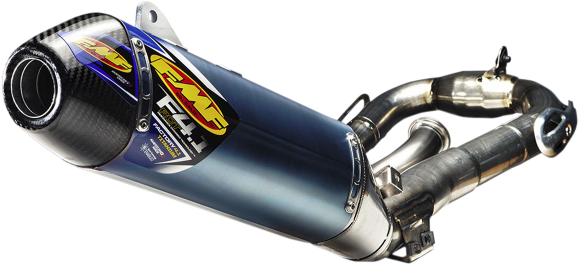 4.1 RCT Exhaust with MegaBomb - Anodized Titanium