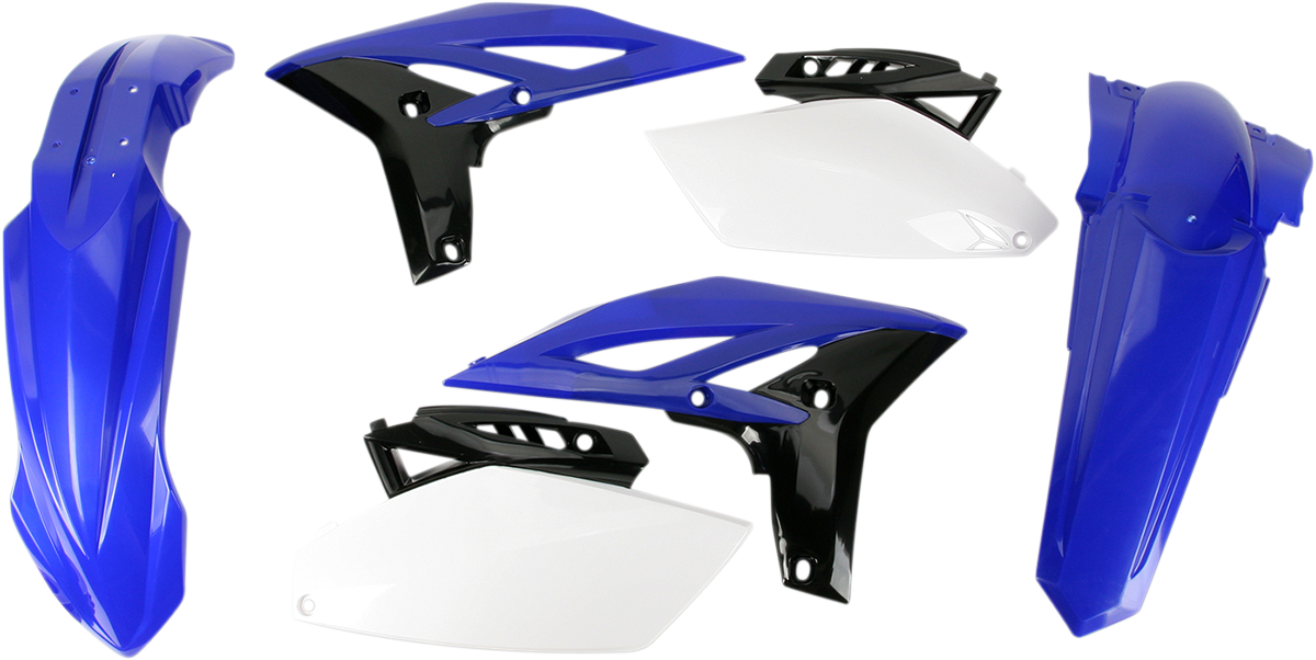 Standard Replacement Body Kit - OE Blue/Black/White - YZ250F