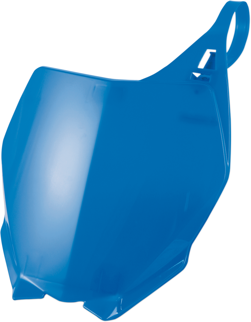 Front Number Plate - Blue - YZF250