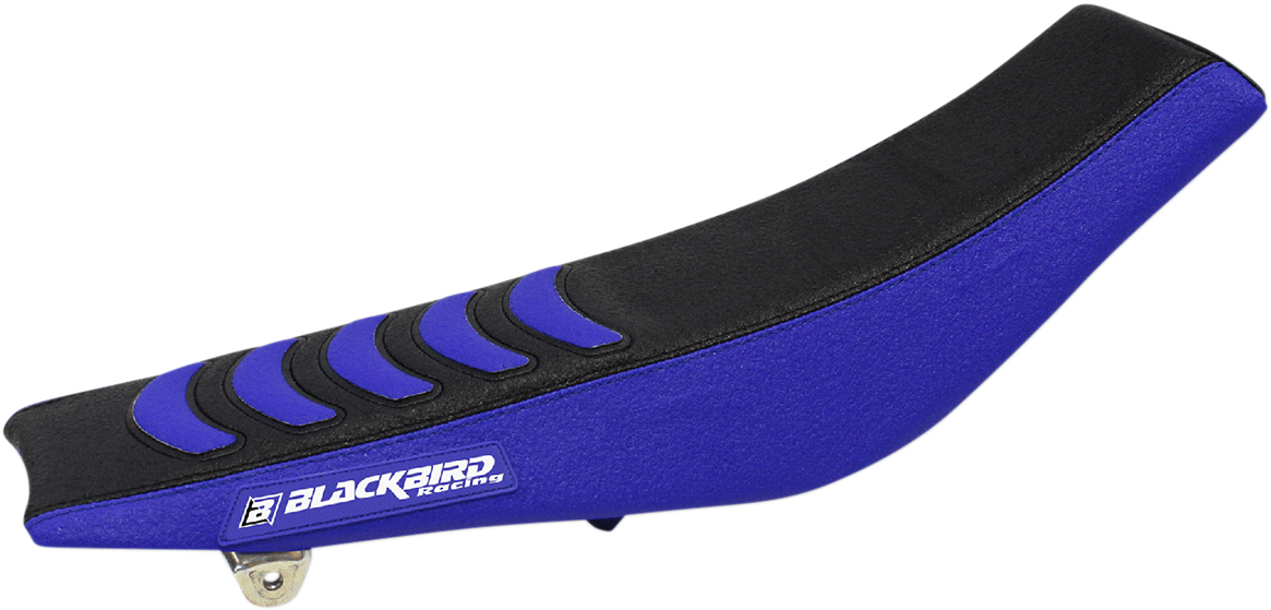 Double Grip 3 Seat Cover - Blue/Black - Yamaha