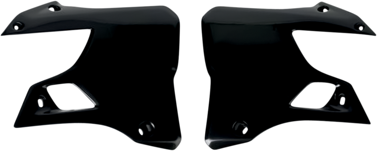 Radiator Shrouds - Black - YZ