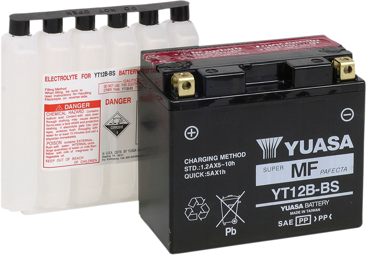AGM Battery - .YT12B-BS - .52 L
