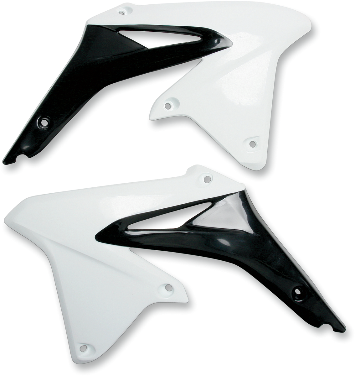 Radiator Shrouds - White - RMZ 450
